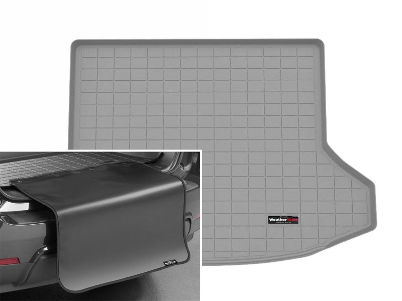 WeatherTech WET421806SK Gray Cargo Liner with Bumper Protector for 2025-2026 Chevrolet Equinox and GMC Terrain