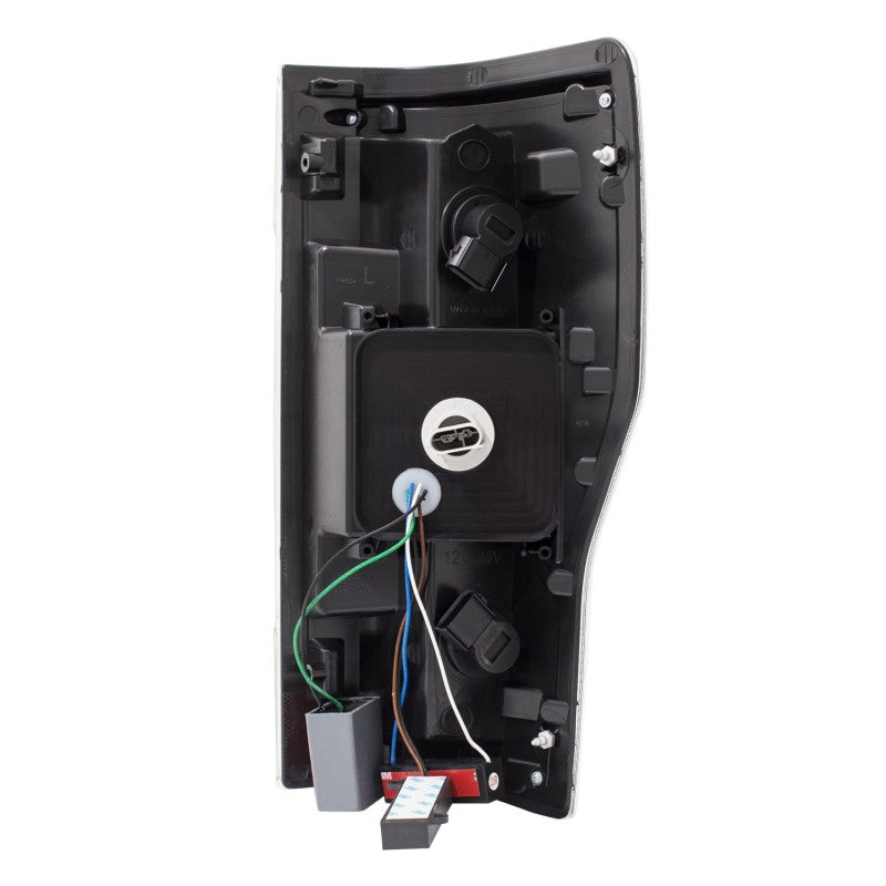 ANZO 2017+ Ford F-250 LED Tail Light Assembly with Black Smoke Lens - Pair