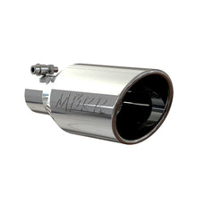 Load image into Gallery viewer, MBRP Universal Exhaust Tip 4.5 inch O.D. Angle Rolled End T304 Stainless Steel, 2.5 inch Inlet, 11 inch Length