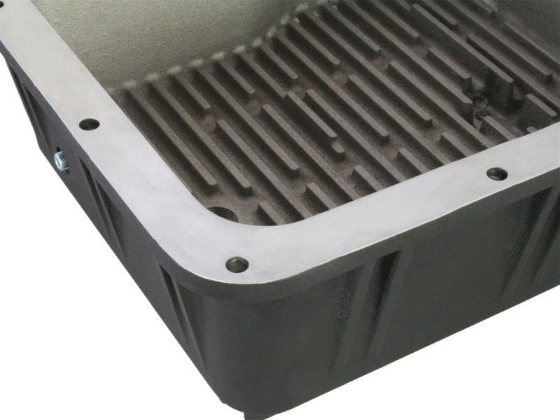 aFe Power Pro Series Deep Transmission Pan for GM Diesel Trucks 2001-2012 * Enhanced Cooling and Capacity