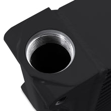 Load image into Gallery viewer, Mishimoto Heavy-Duty Oil Cooler - 17-inch Core with Opposite-Side Outlets, Black
