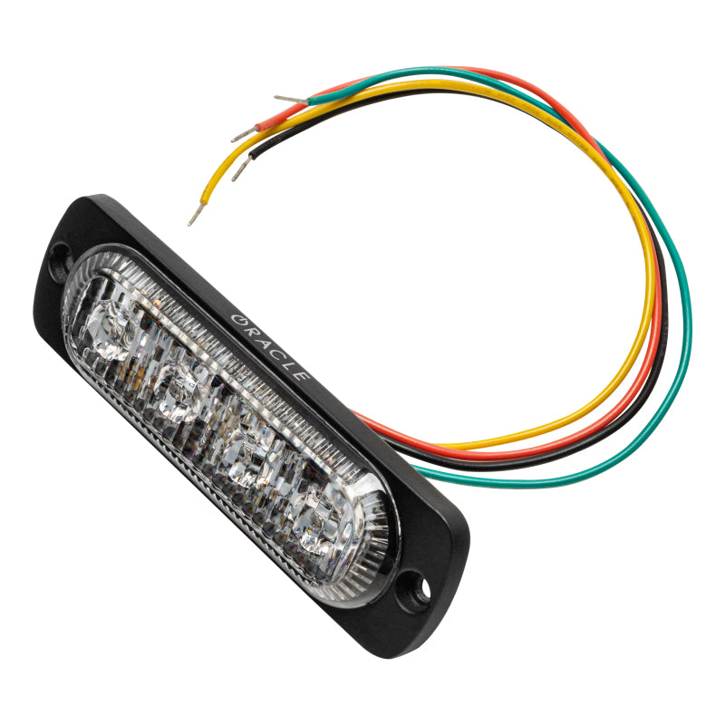 Oracle 4 LED Slim Strobe Amber by Oracle Lighting Part #orl3510-005