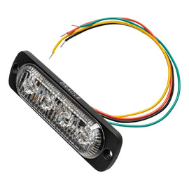 Oracle 4 LED Slim Strobe Amber by Oracle Lighting Part #orl3510-005
