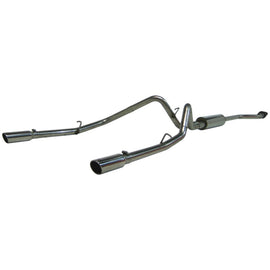 MBRP Armor Plus Series Cat Back Exhaust System for GMC Sierra 1500 & Chevrolet Silverado 1500 2003-2007 - Dual Split Rear Exit with 3.5-inch Tip