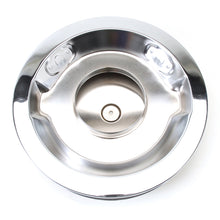 Load image into Gallery viewer, Edelbrock Part #1221 Triple Chrome Round Air Cleaner for 5-1/8" Carburetors
