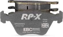 Load image into Gallery viewer, EBC Racing RP-X Rear Brake Pads DP81118RPX for 2001-2007 BMW M3 and BMW X3
