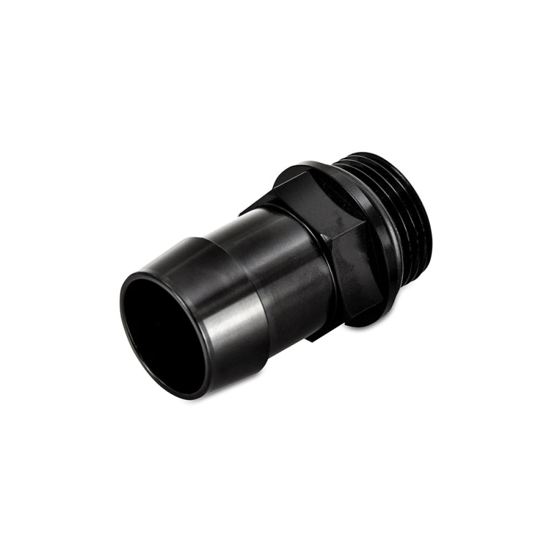Mishimoto M27x2.0 to 1-Inch Push-On Hose Barb Aluminum Fitting - Black