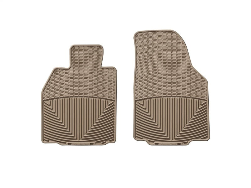 WeatherTech All-Weather Front Floor Mats Tan for Porsche 911 (997), Cayman and Boxster - Part wetW57TN