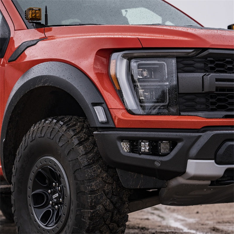 Rigid Industries 2021+ Ford Raptor Triple Fog Lights Kit - SAE PRO, Spot, and Drive Lights Upgrade