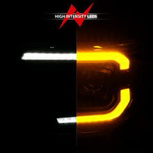 Load image into Gallery viewer, ANZO 12-15 Toyota Tacoma Projector Headlights with Light Bar Switchback Black Housing