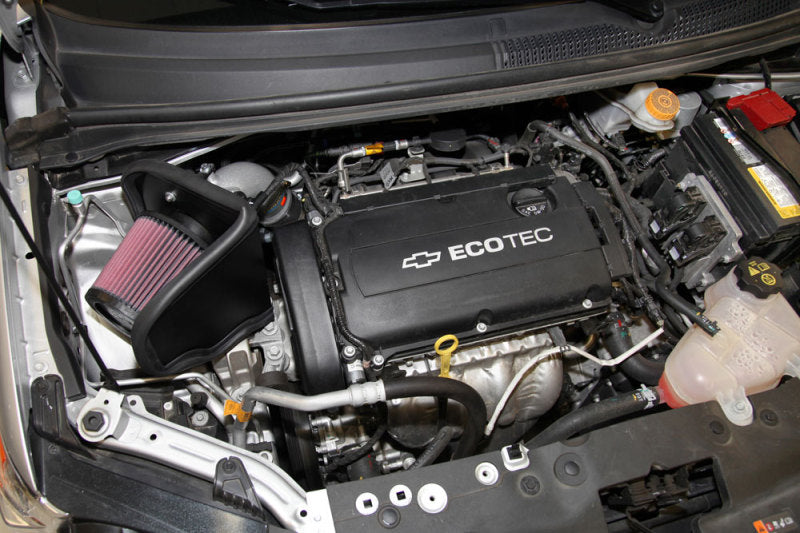 K&N Engineering Part 69-4525TS Silver Typhoon Cold Air Intake for 2012-2015 Chevrolet Sonic 1.8L