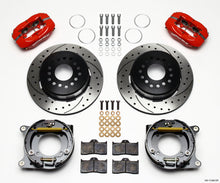 Load image into Gallery viewer, Wilwood Forged Dynalite P/S Park Brake Kit for 1955-1957 Chevrolet Bel Air * Red Finish, 12.19* Rotors, Four-Piston Calipers