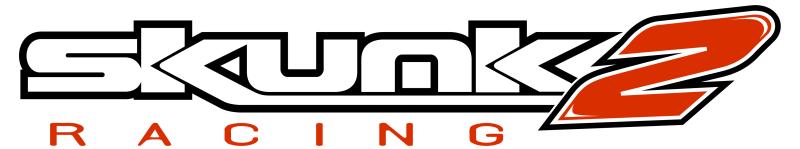 Skunk2 Racing Classic Logo Lanyard - Black with White and Red Accents