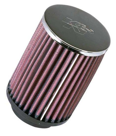 K&N Engineering Universal Rubber Round Air Filter - 6 Inch ID Flange, 7.5 Inch Outer Diameter, 4.5 Inch Height
