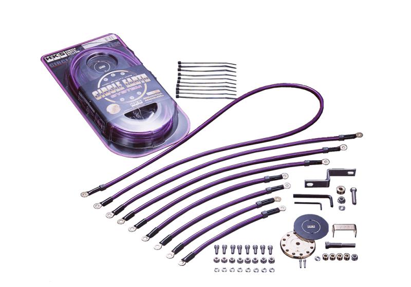 HKS Circle Earth System Terminal Set - Part Number HKS48004-AK003 for Automotive Applications