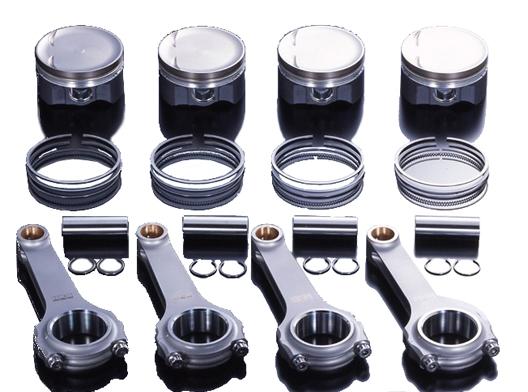HKS Ni Piston Kit for Nissan RB26 87 S2 – High-Performance Automotive Replacement