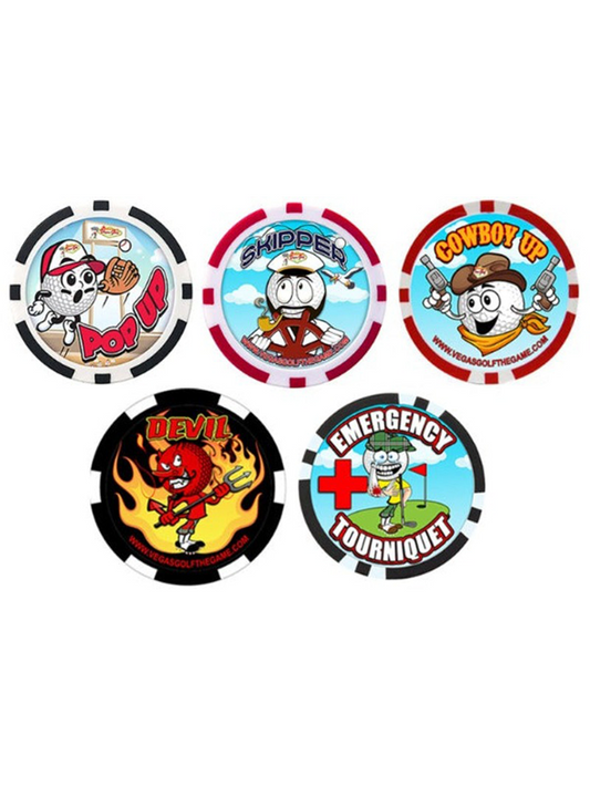 Bonus Pack 1 Newest Vegas Golf Game Poker Chips