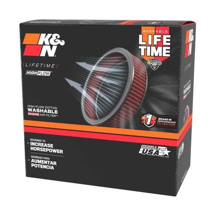 K&N Engineering - Custom Round Race Air Filter for 59–74 Rover Mini - 56-9335