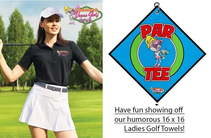 Ladies Par Tee Golf Towel