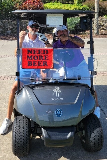 NEED BEER GOLF TOWEL with FREE Beer Chip from Vegas Golf