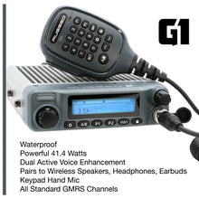 Load image into Gallery viewer, Rugged Radios Ford Bronco G1 Waterproof GMRS Mobile Radio Kit – 41 Watt Two-Way Communications System