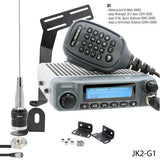 Rugged Radios G1 Waterproof 41 Watt GMRS Radio Kit for Jeep Wrangler JK (2 Door) and JKU