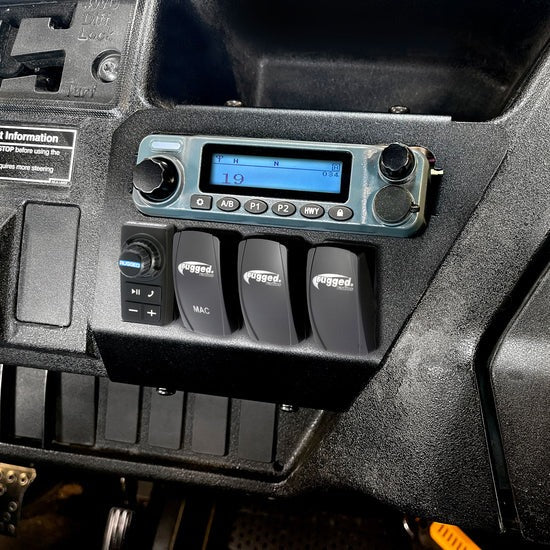 Rugged Radios Honda Pioneer Complete Communication Kit with G1 GMRS 2-Way Radio and Bluetooth - Part RGDPIONEER-RK-G1