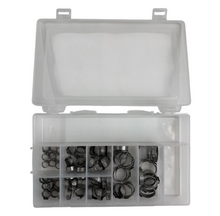 Load image into Gallery viewer, Oetiker 80-Piece Stainless Steel 1-Ear Hose Clamp Kit