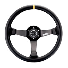 Load image into Gallery viewer, Sparco - 345 Leather Black Steering Wheel