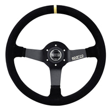 Load image into Gallery viewer, Sparco - 345 Suede Black Steering Wheel