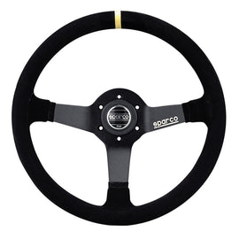 Sparco - 345 Suede Black Steering Wheel