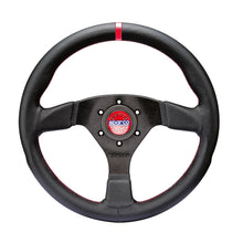 Load image into Gallery viewer, Sparco - R383 Champion Steering Wheel – Leather with Red Stitching