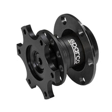 Load image into Gallery viewer, Sparco – Steering Wheel Quick Release Tuning – Black
