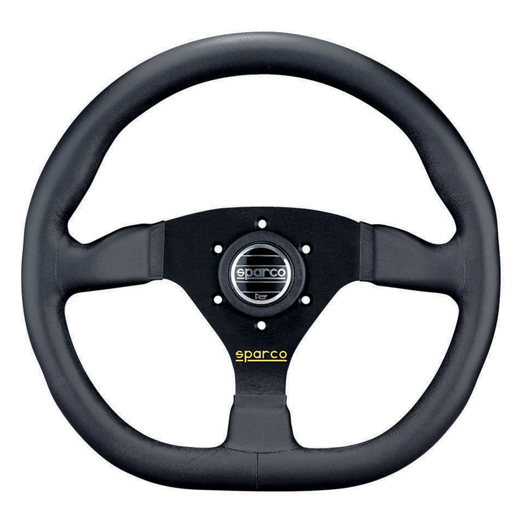 Sparco - L360 Ring Leather Black Steering Wheel
