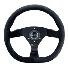 Sparco - L360 Ring Suede Black Steering Wheel